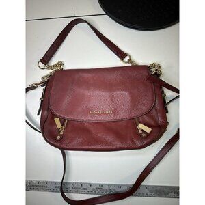 Michael Kors handbag Black Leather/Gold Detail